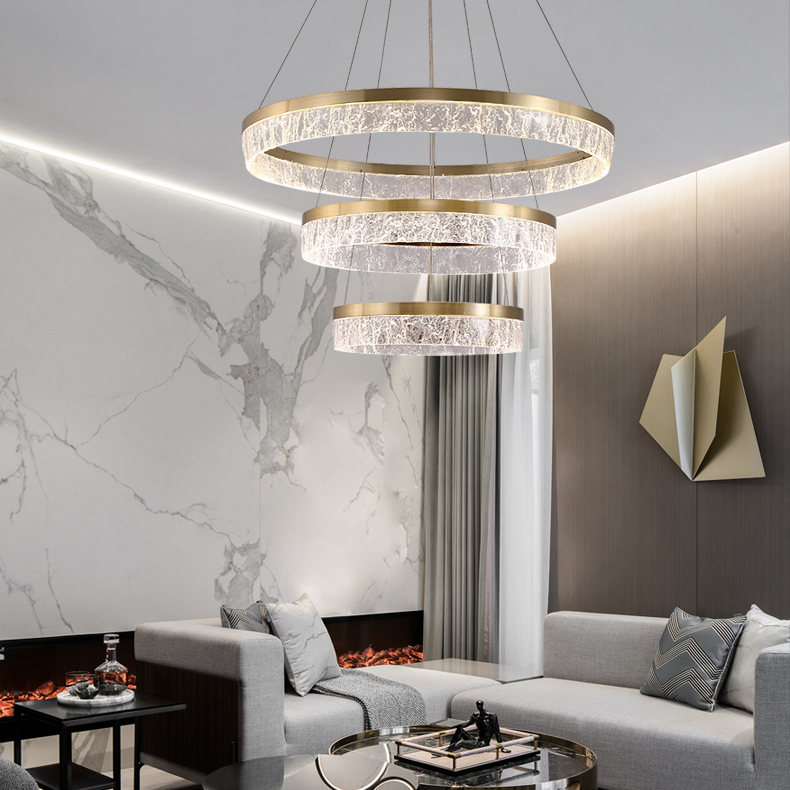 Подвесная люстра SABINA D60+80 by ImperiumLoft