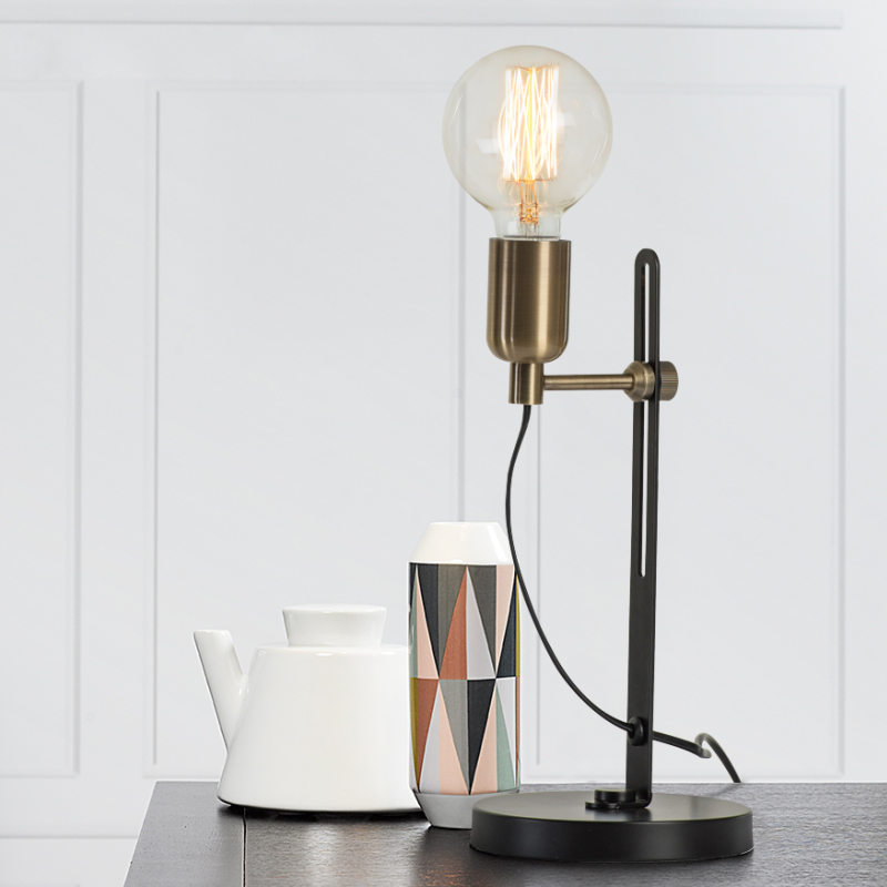 Настольная лампа PULLOUT TAB Bronze by ImperiumLoft