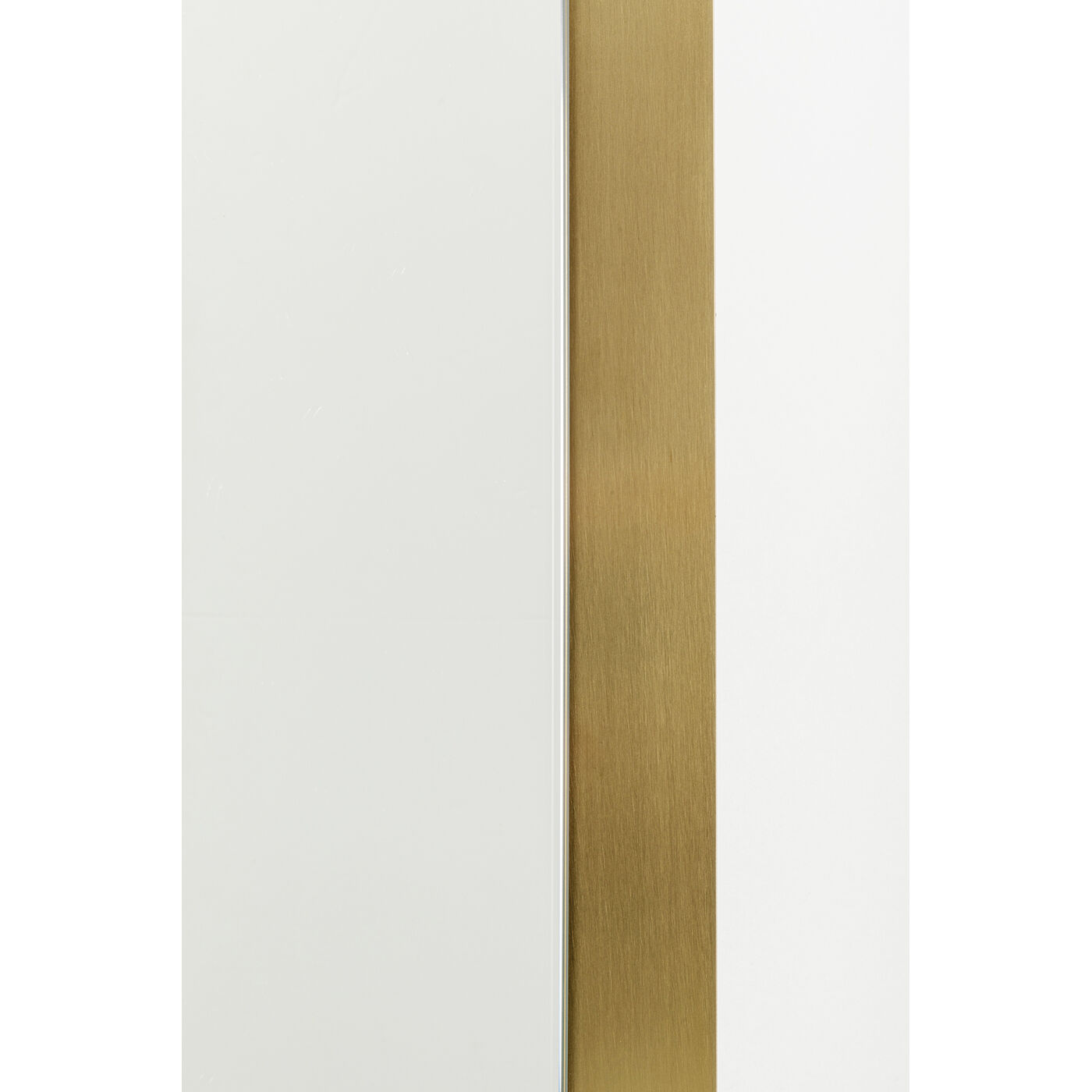Зеркало настенное Arezzo Brass Trapez 65(45)x160 см KARE 87854