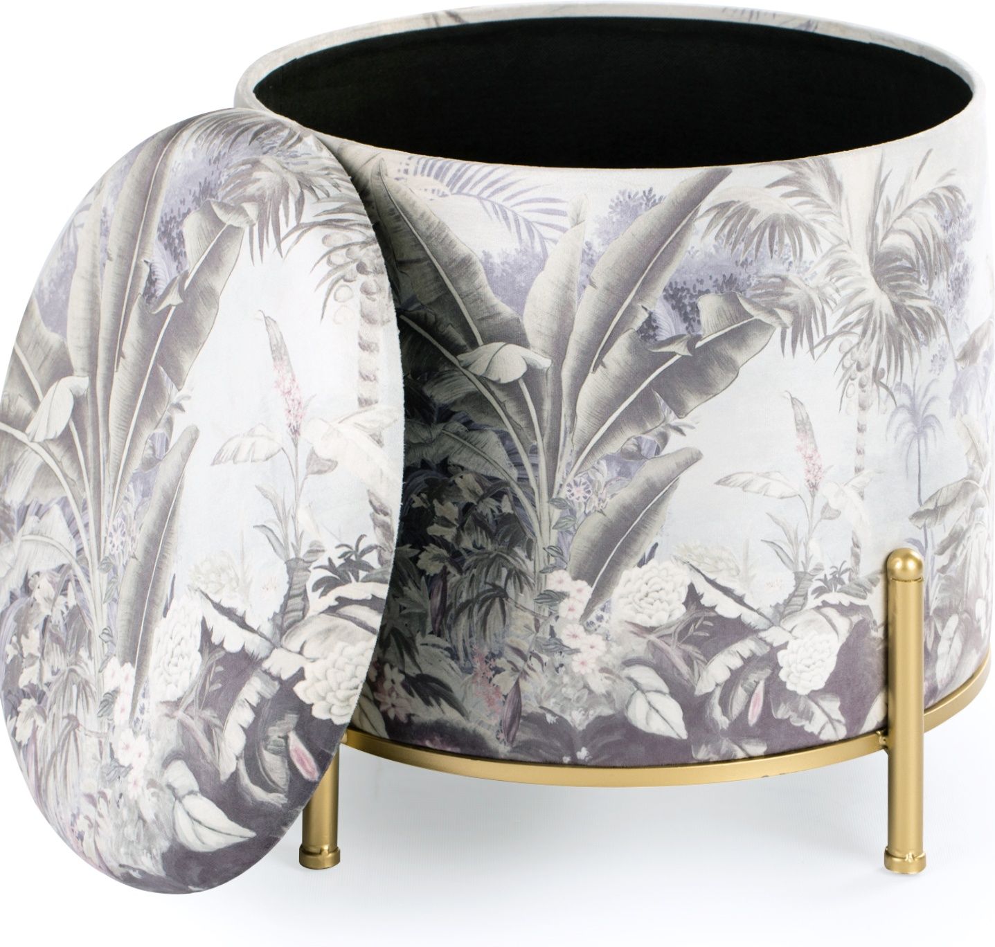 Пуф с крышкой Glasar 49-234B