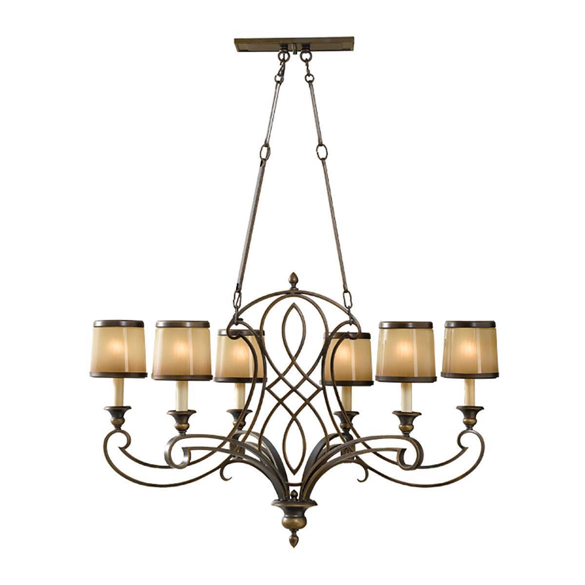 Люстра Feiss FE/JUSTINE6 ISLE