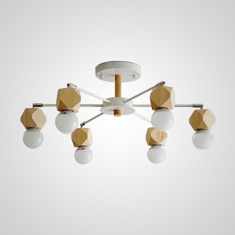 Люстра на штанге JX D78 White by ImperiumLoft