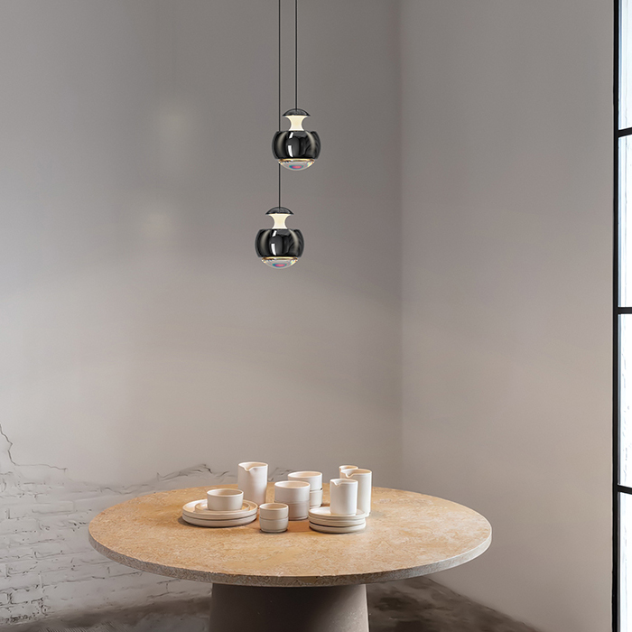 Подвесной светильник SYRUS A Black by ImperiumLoft