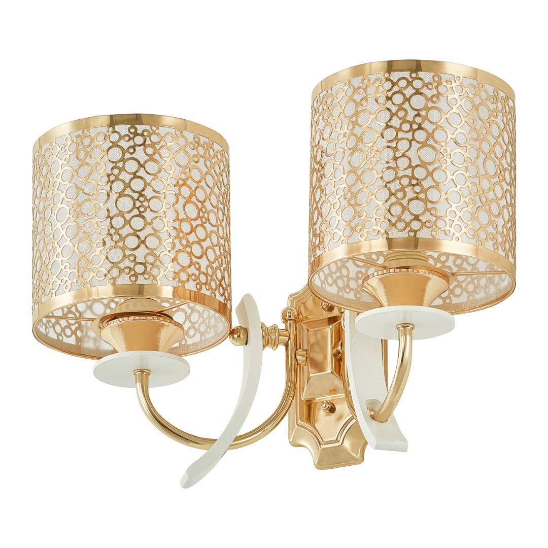 Бра с плафонами 306067/2W Wh/Gd Arte Milano