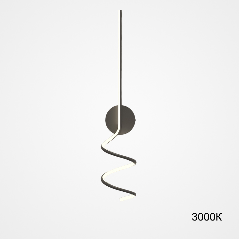 Настенный светильник DAMARIS WALL H90 Black 3000К by ImperiumLoft