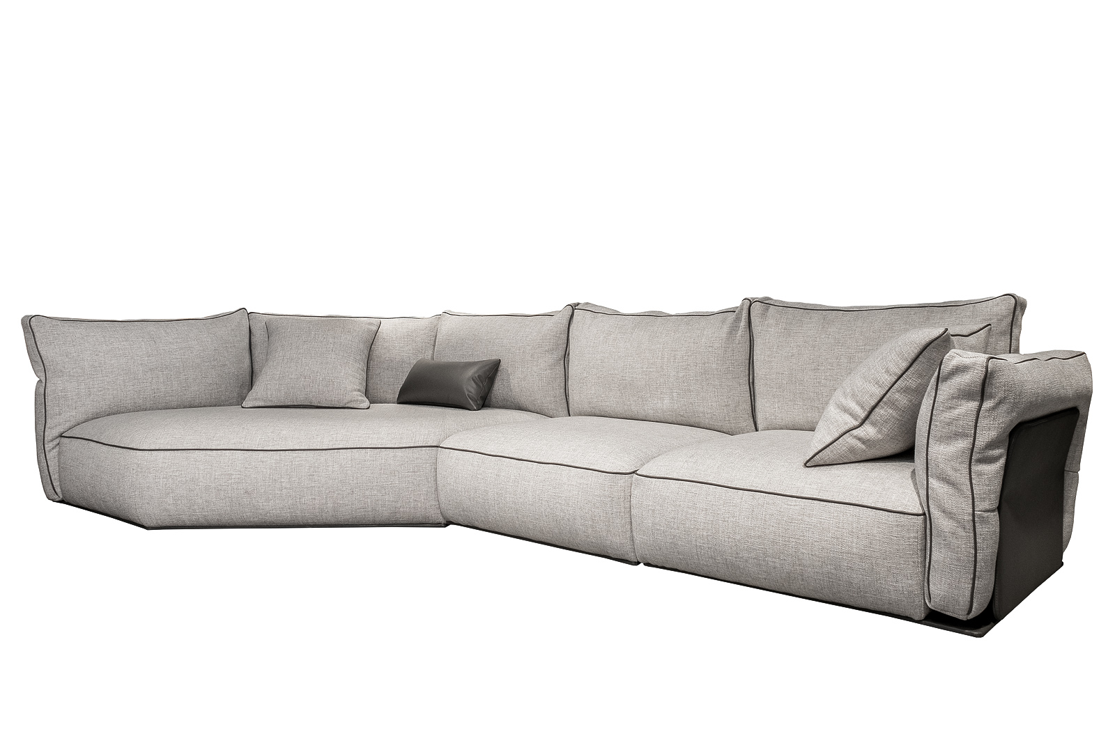 Диван модульный угловой левый Garda Decor Комплект мебели №1 модульный Eliote