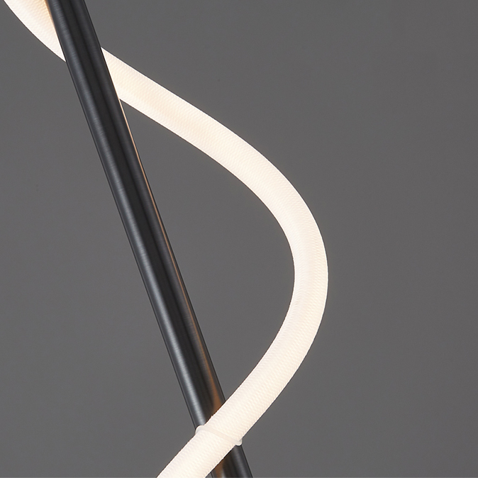 Настенный светильник MAURICE WALL H90 Black by ImperiumLoft