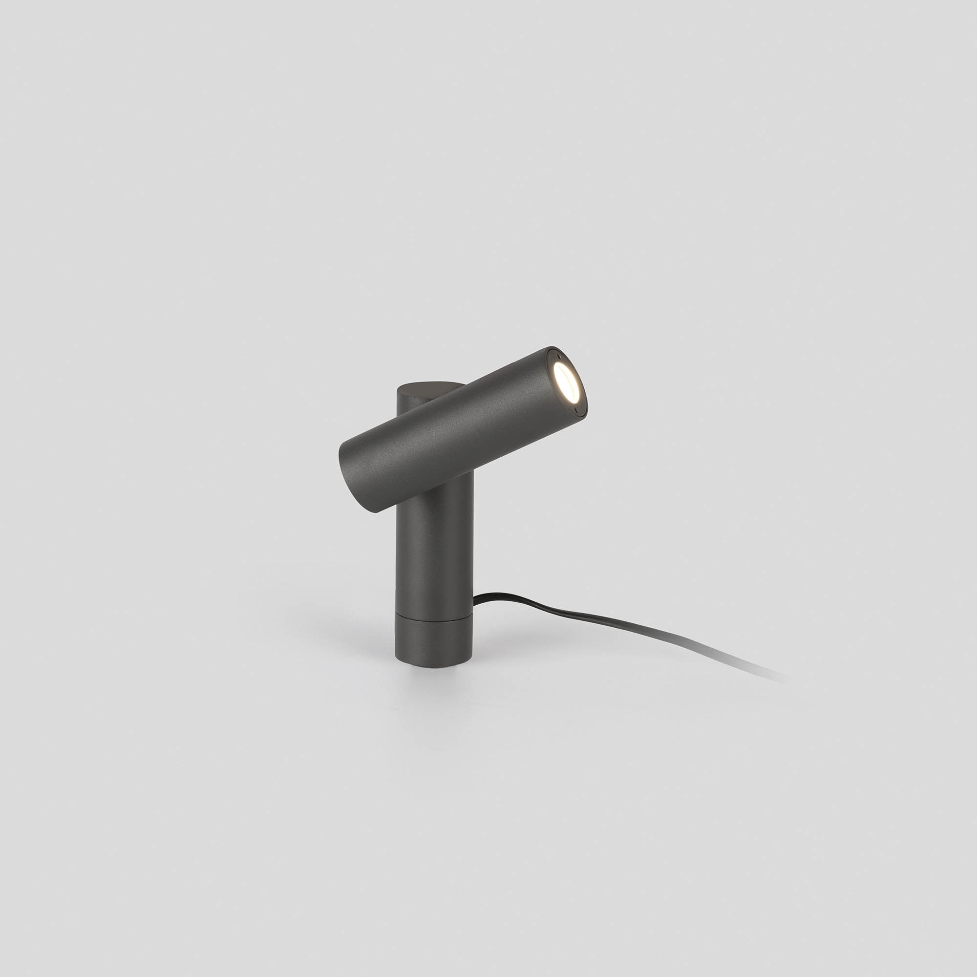 Темно-серая лампа Spy 145 на столбе  LED 6W 3000K 30° Faro