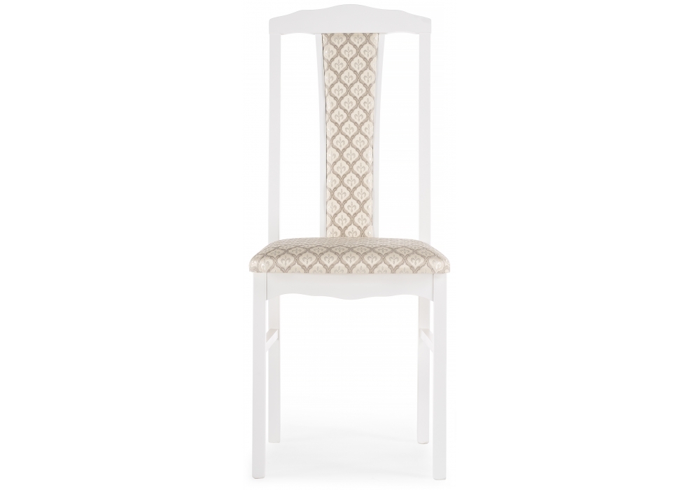 Стул деревянный Woodville Гроджин белый / бежевый 450690