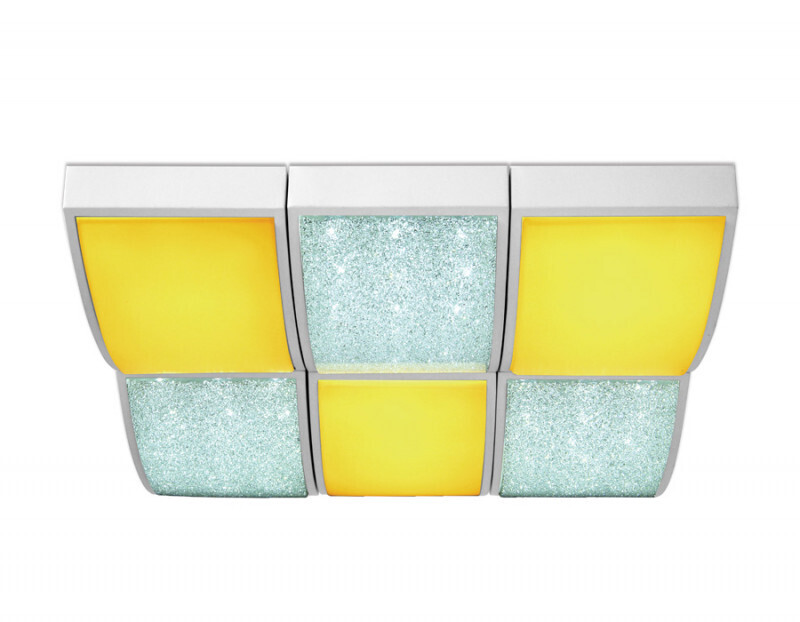 Накладной светильник Ambrella FS1510 WH/SD 144W D540*540