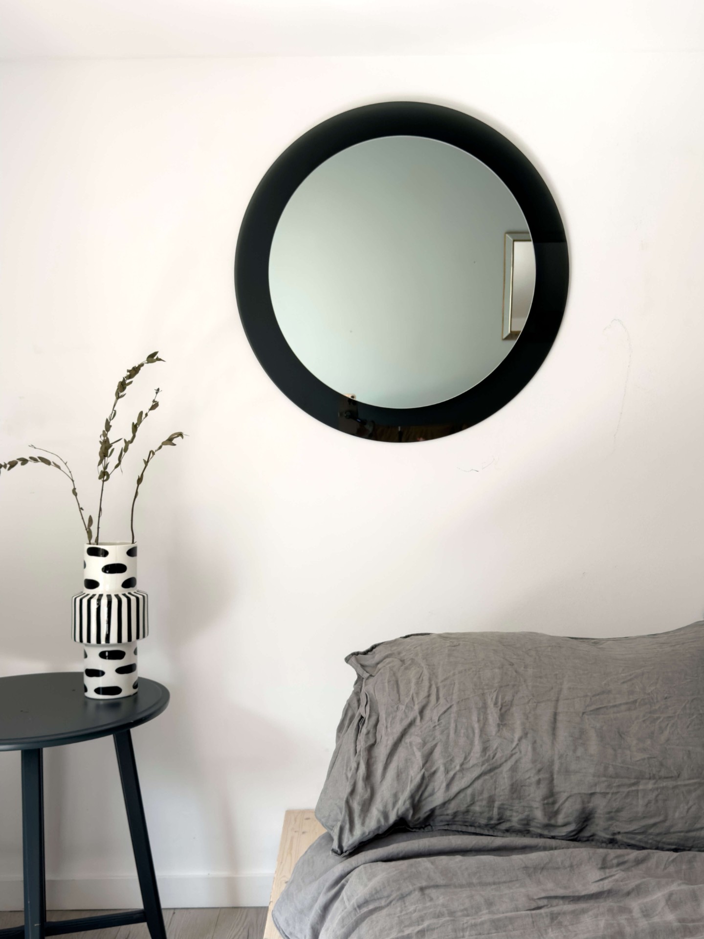 Зеркало BountyHome Cerchio Nero illuminato mv916