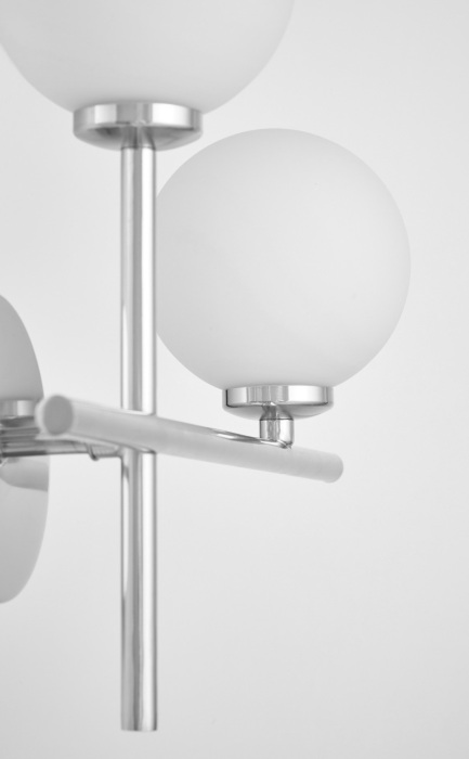 Настенный светильник Lumina Deco LDW 6033N-2 RT CHR