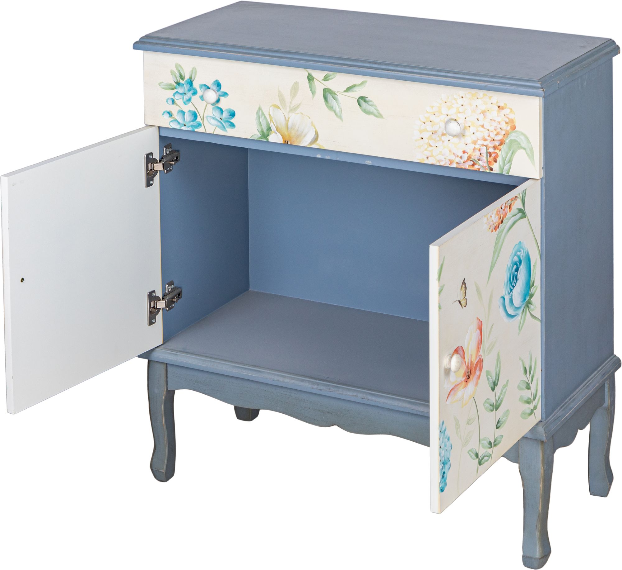 Комод с дверцами и ящиком Glasar 39-098