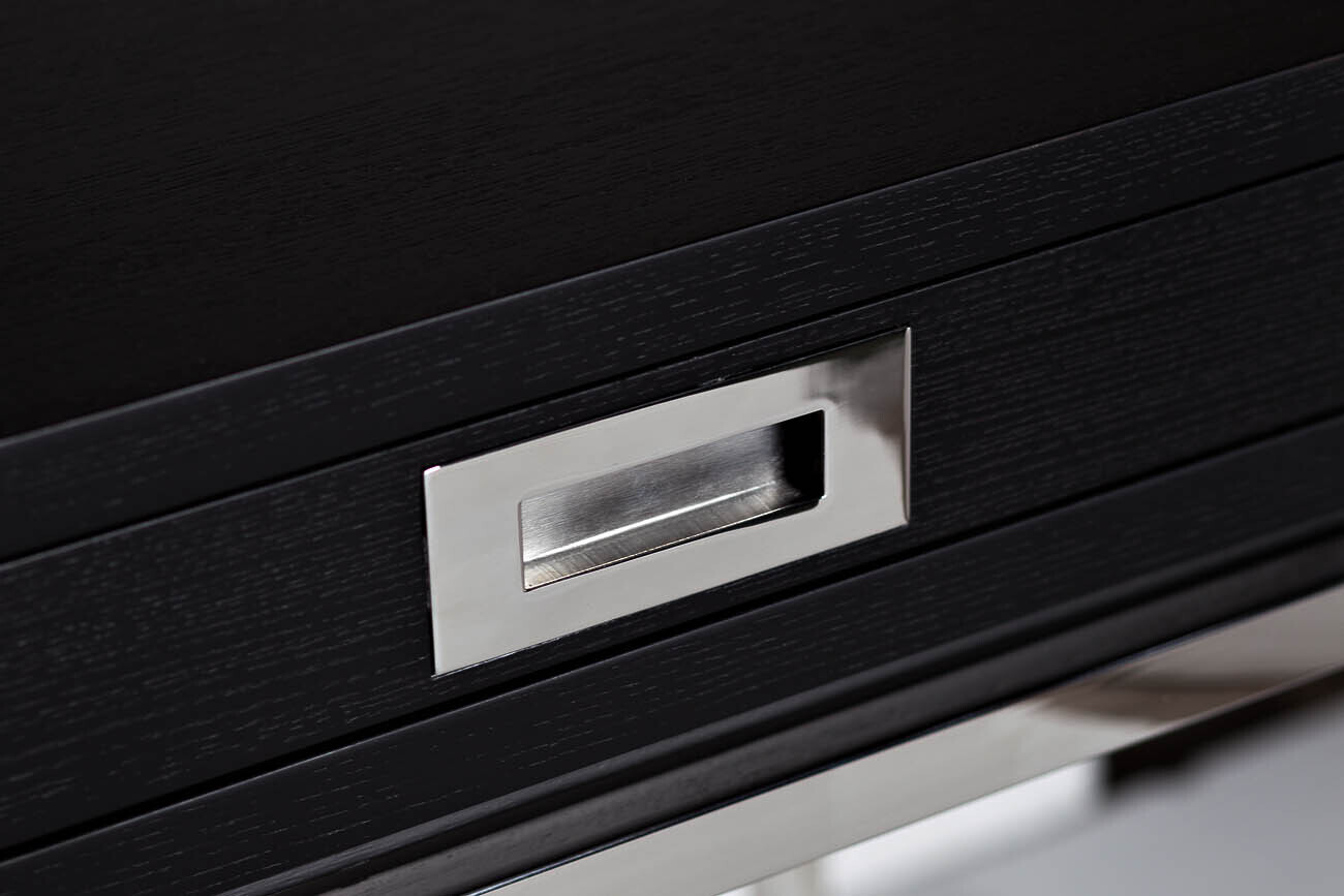 Стол письменный черный Garda Decor 46AS-D4084-BL