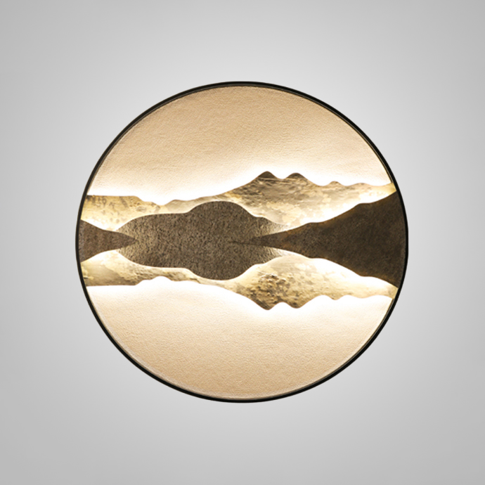 Настенный светильник DAWN B A D60 Black by ImperiumLoft