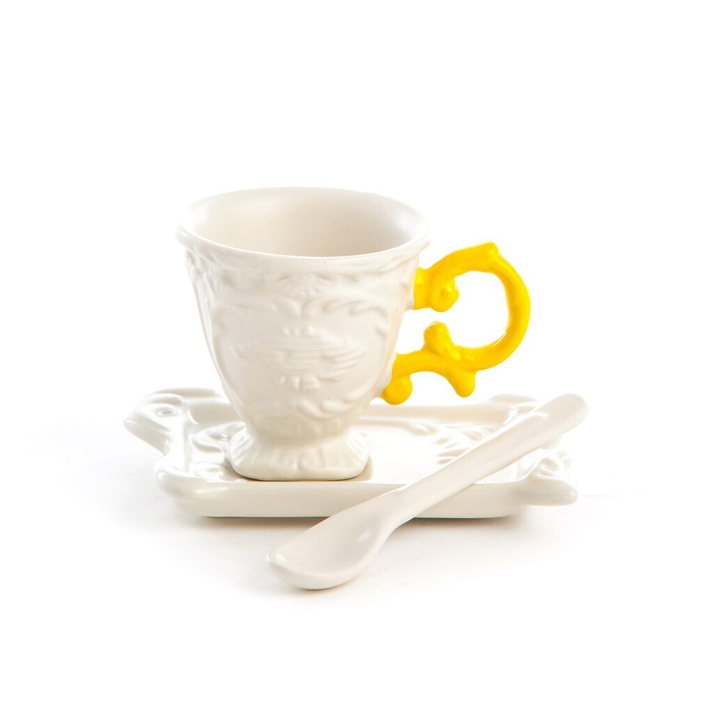 Кофейная пара Seletti I-Coffee Yellow 09859 GIA