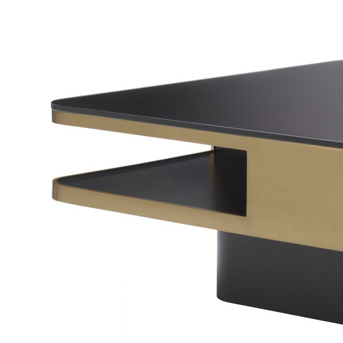 Журнальный Столик Eichholtz Weston brushed brass finish 115559