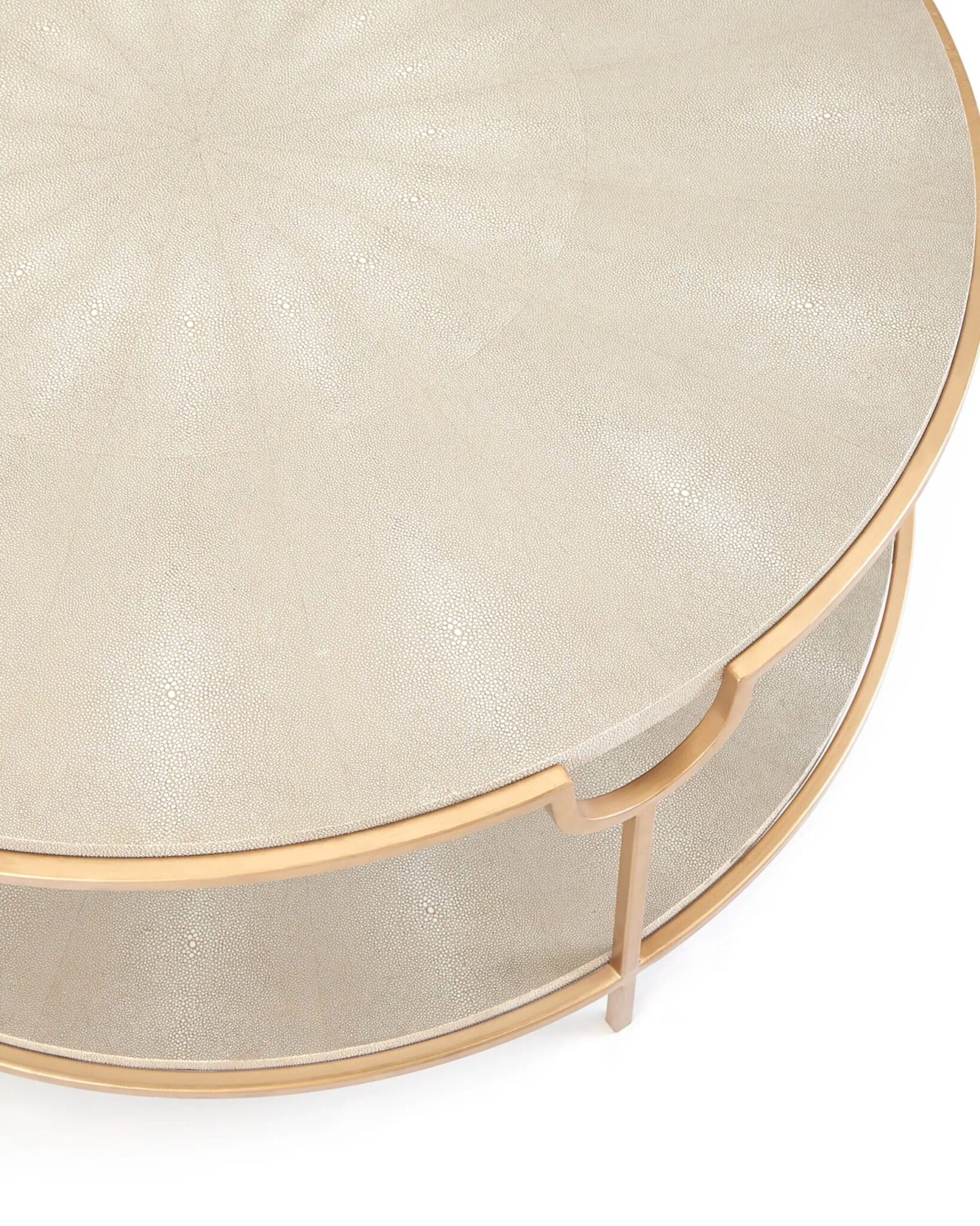 Бежевый кофейный стол Louvre Home Олдем LHFCT096TS/DPO