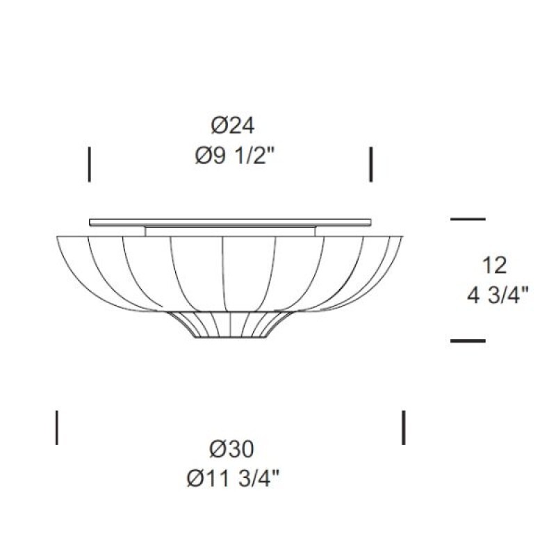Потолочный светильник Leucos PASCALE PL 30  (GALLERY)