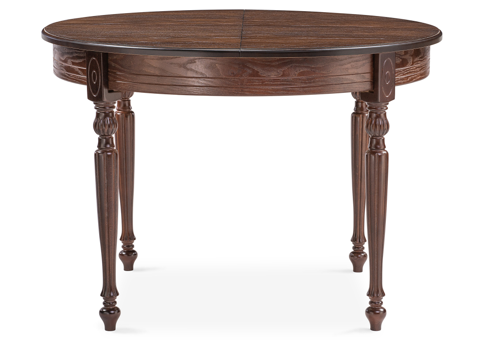 Стол деревянный Woodville Брейзер орех темный 483905