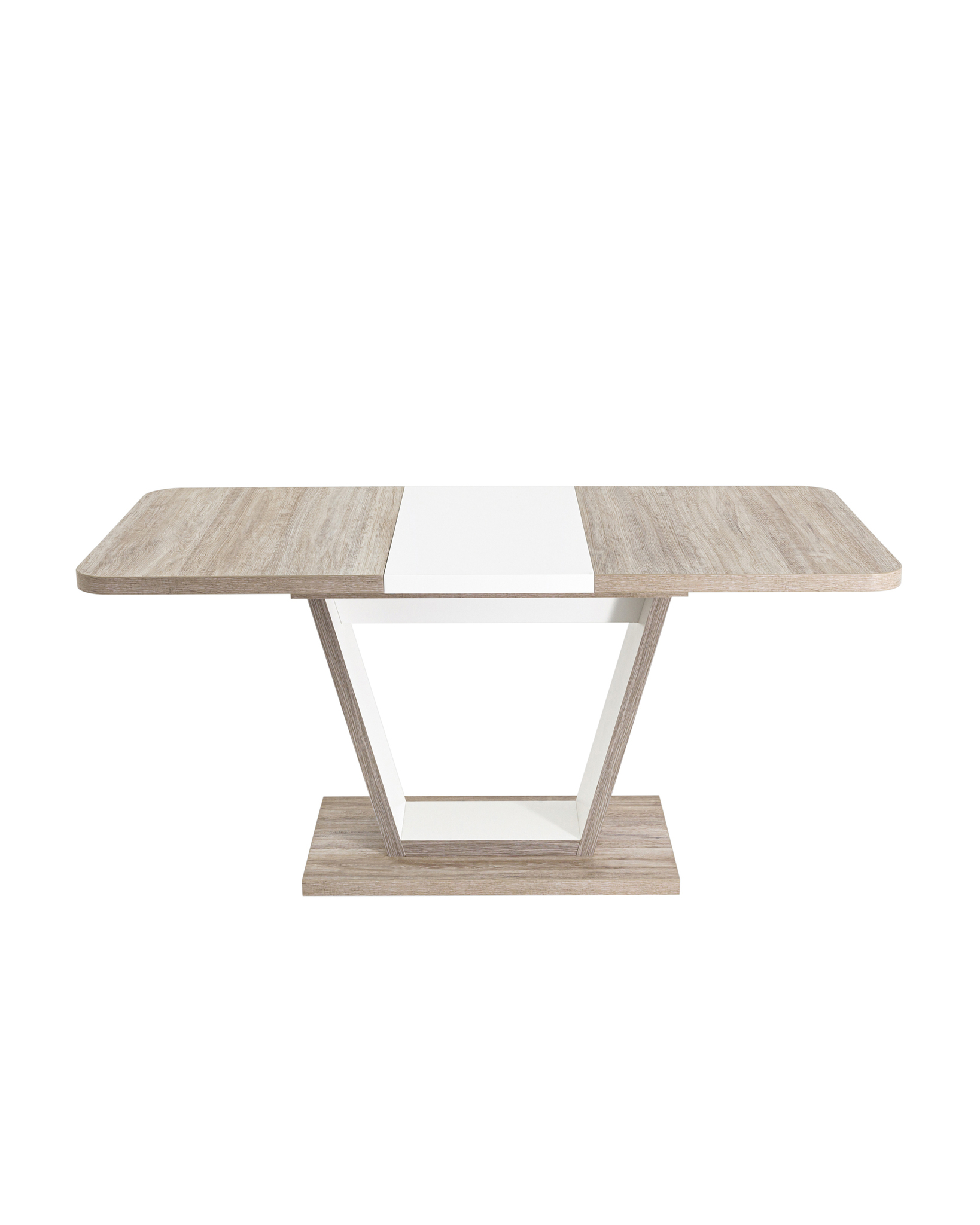 Стол Vector 120-160*80 дуб анкона/белый Stool Group