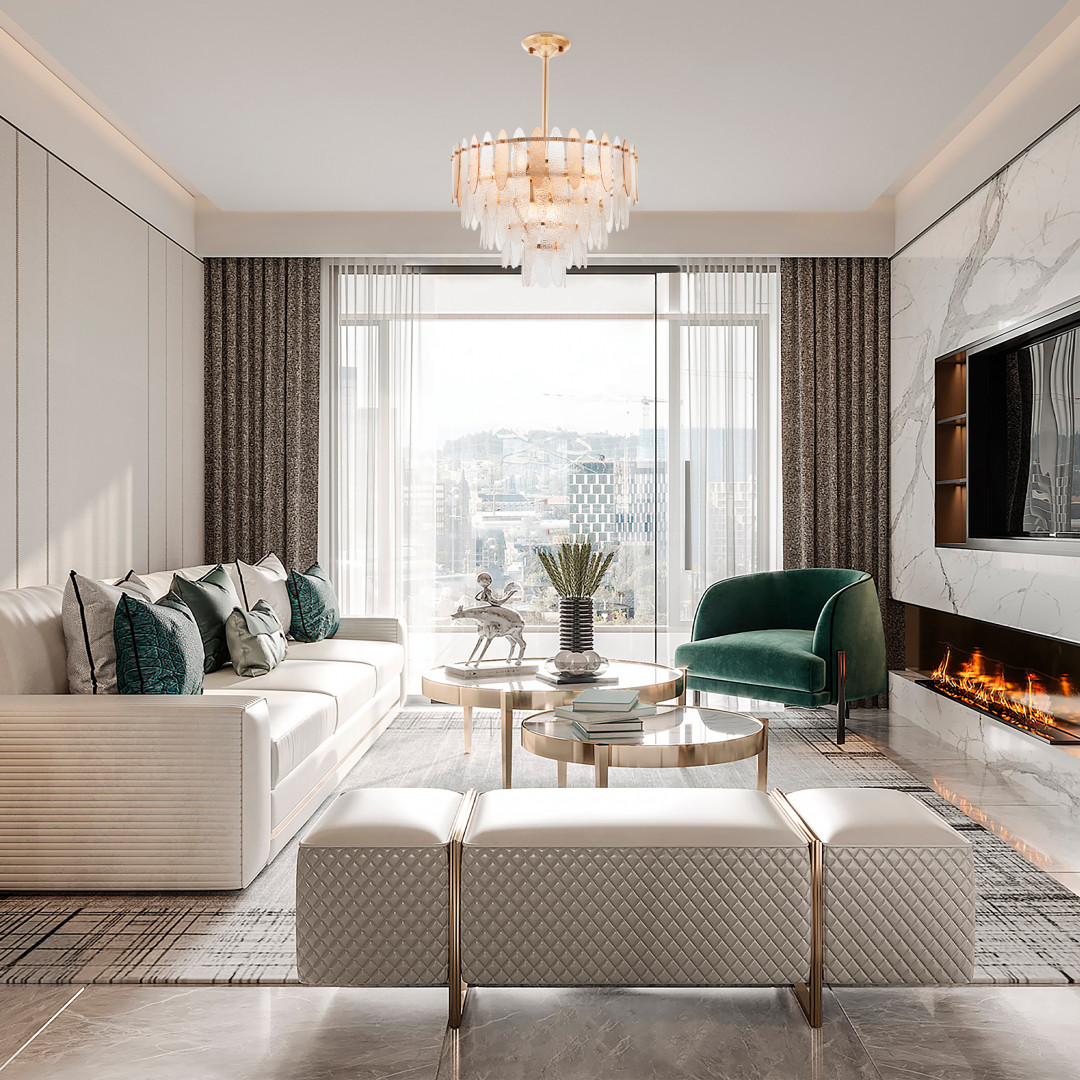 Люстра 371309/8/300/500 GD Arte Milano