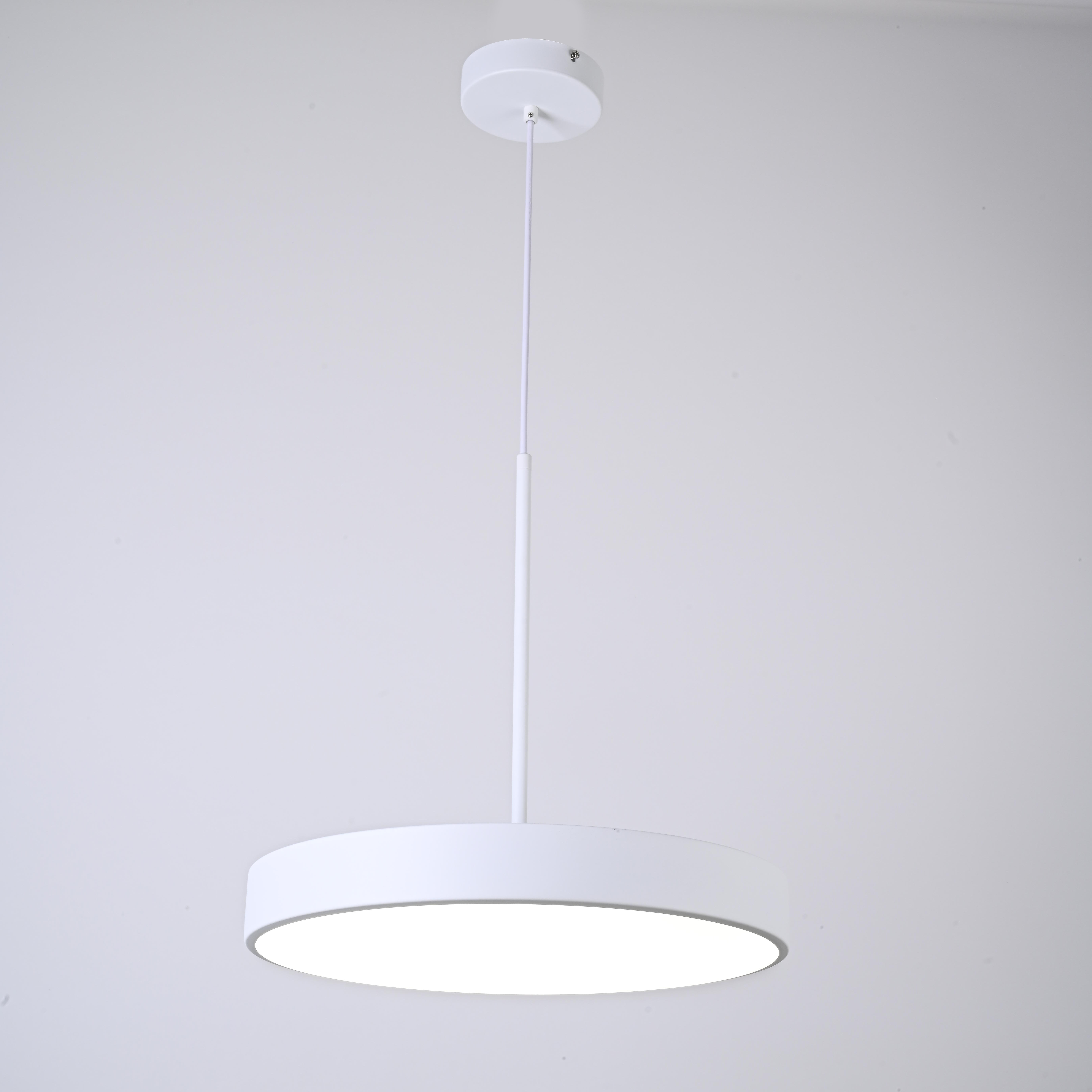 Подвесной светильник TURNA ONE D40 White by ImperiumLoft