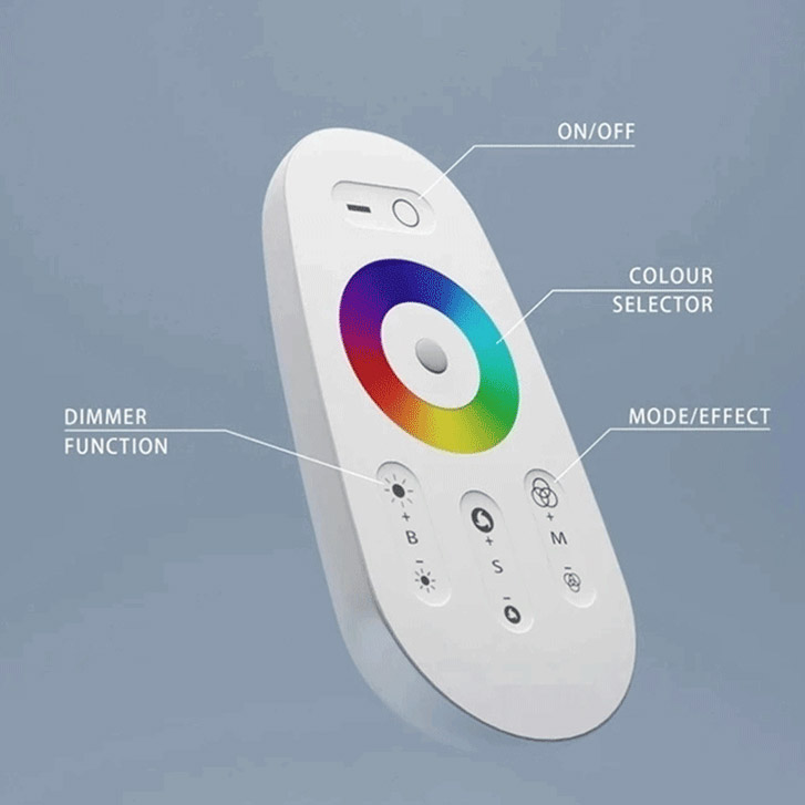 Торшер VIEL RGB White by ImperiumLoft