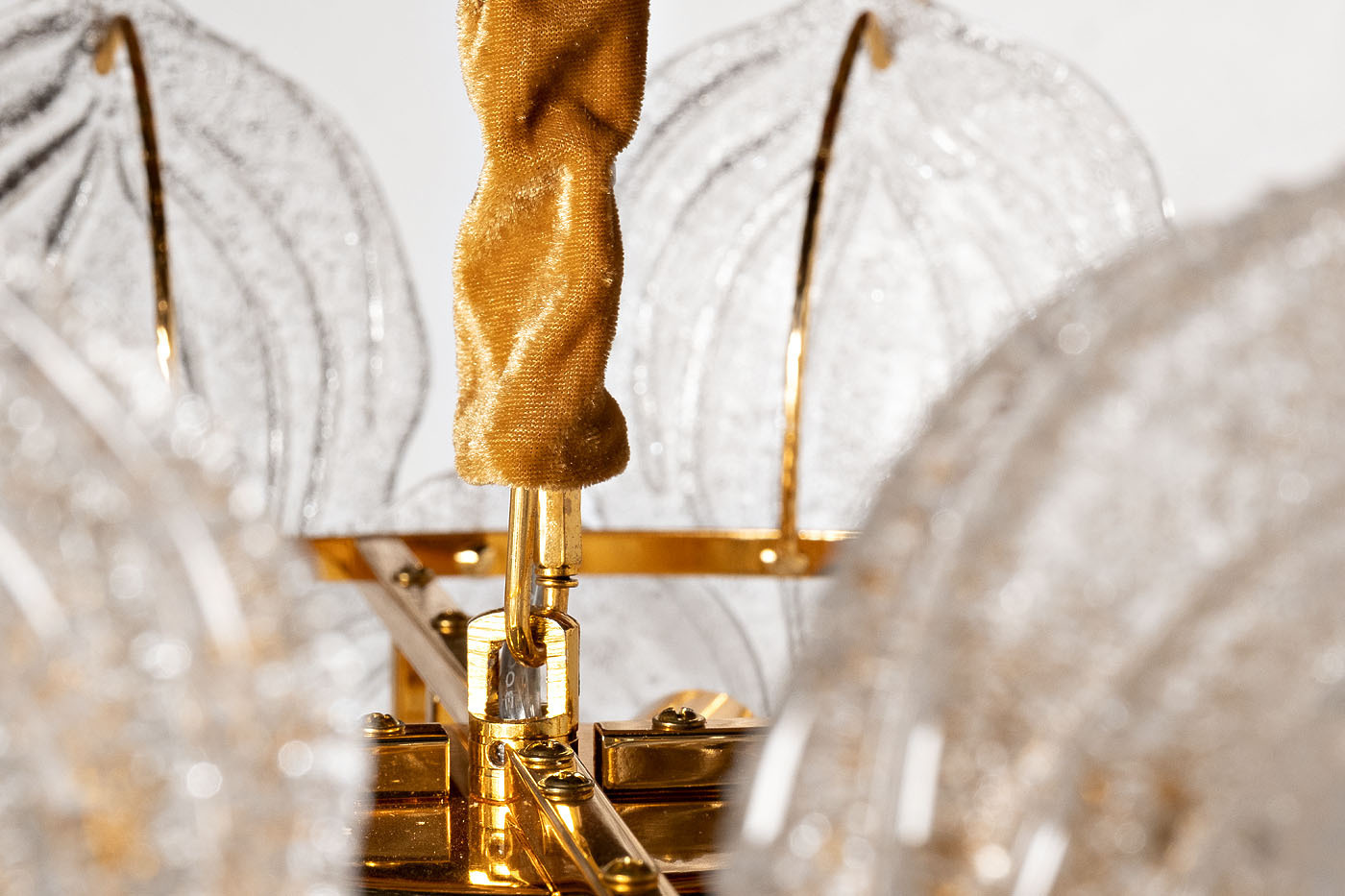 Люстра потолочная "Лепестки" Garda Decor 92EL-YG18498-10P