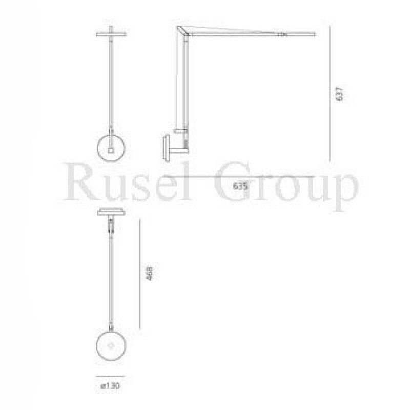 Настенный светильник  Artemide Demetra parete