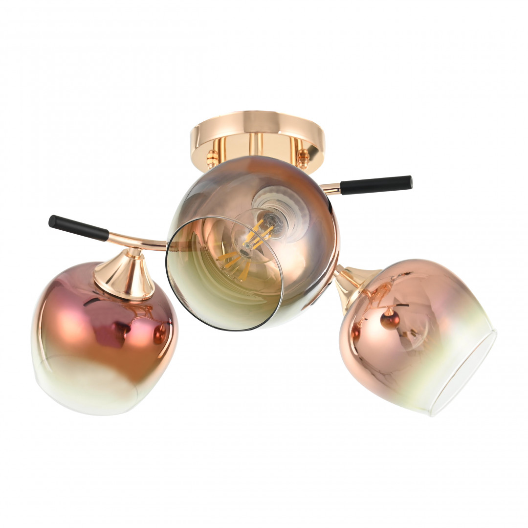 Люстра с плафонами 324985/3 FG+BK Arte Milano