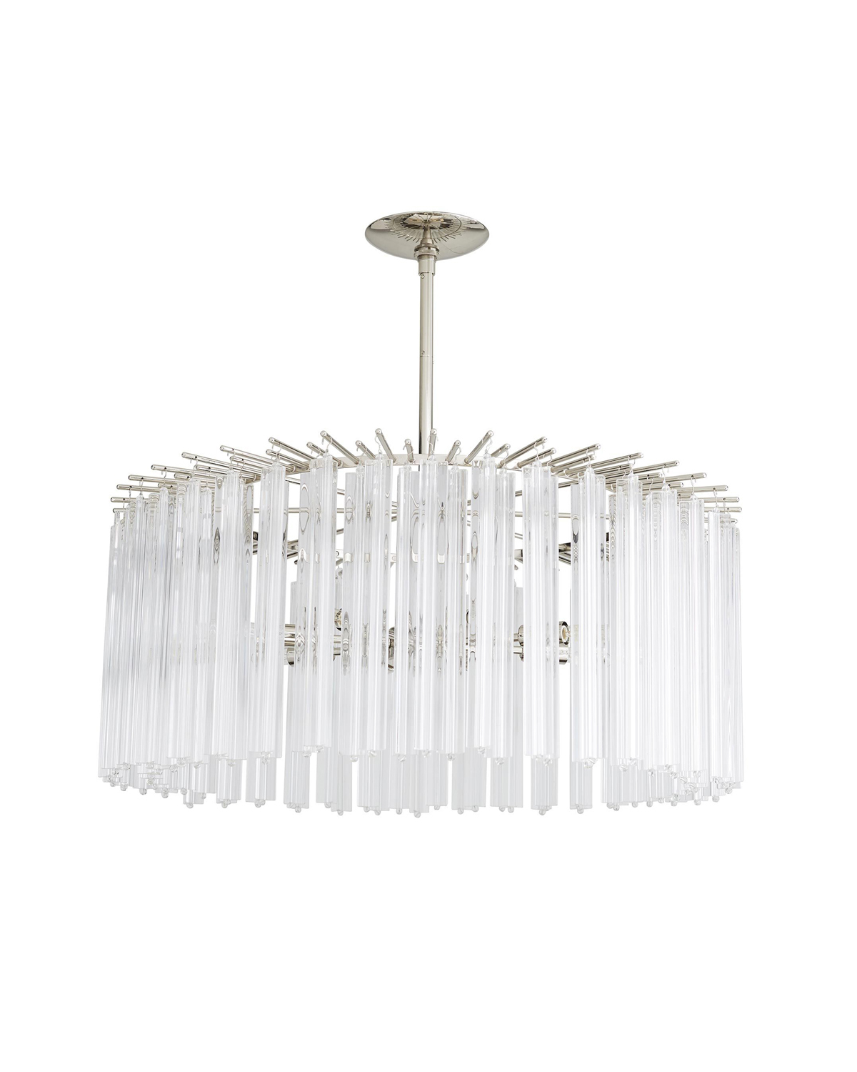 Люстра Aзра nickel Louvre Home LHLCH6659PQS/PN