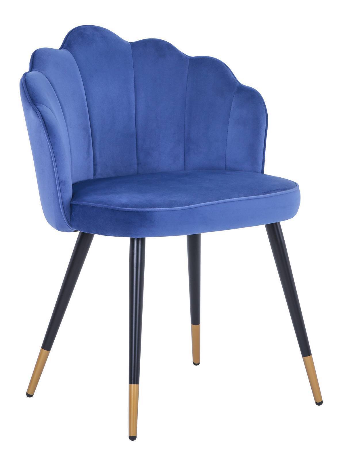 Стул Камилла велюр королевский синий Stool Group