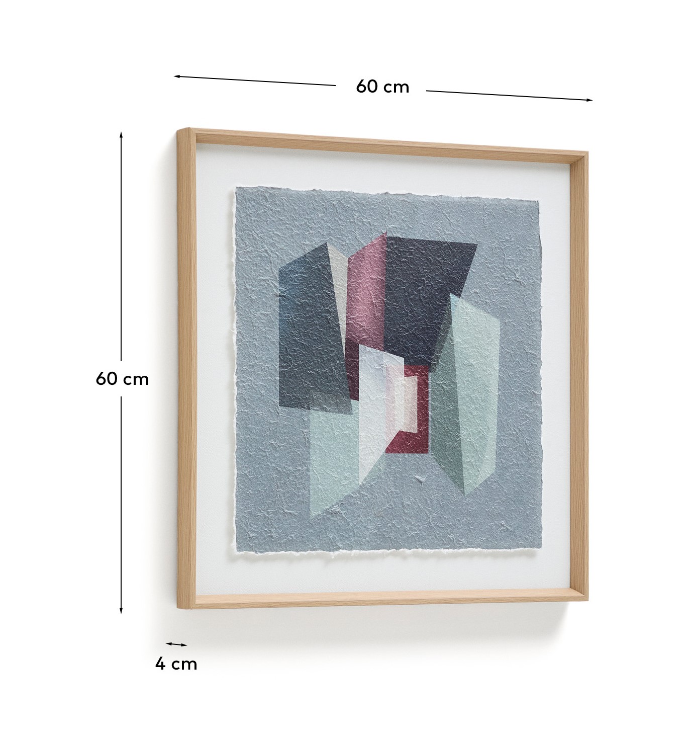 Картина Veluni из переработанной бумаги 60 x 60 см La Forma (ex Julia Grup)