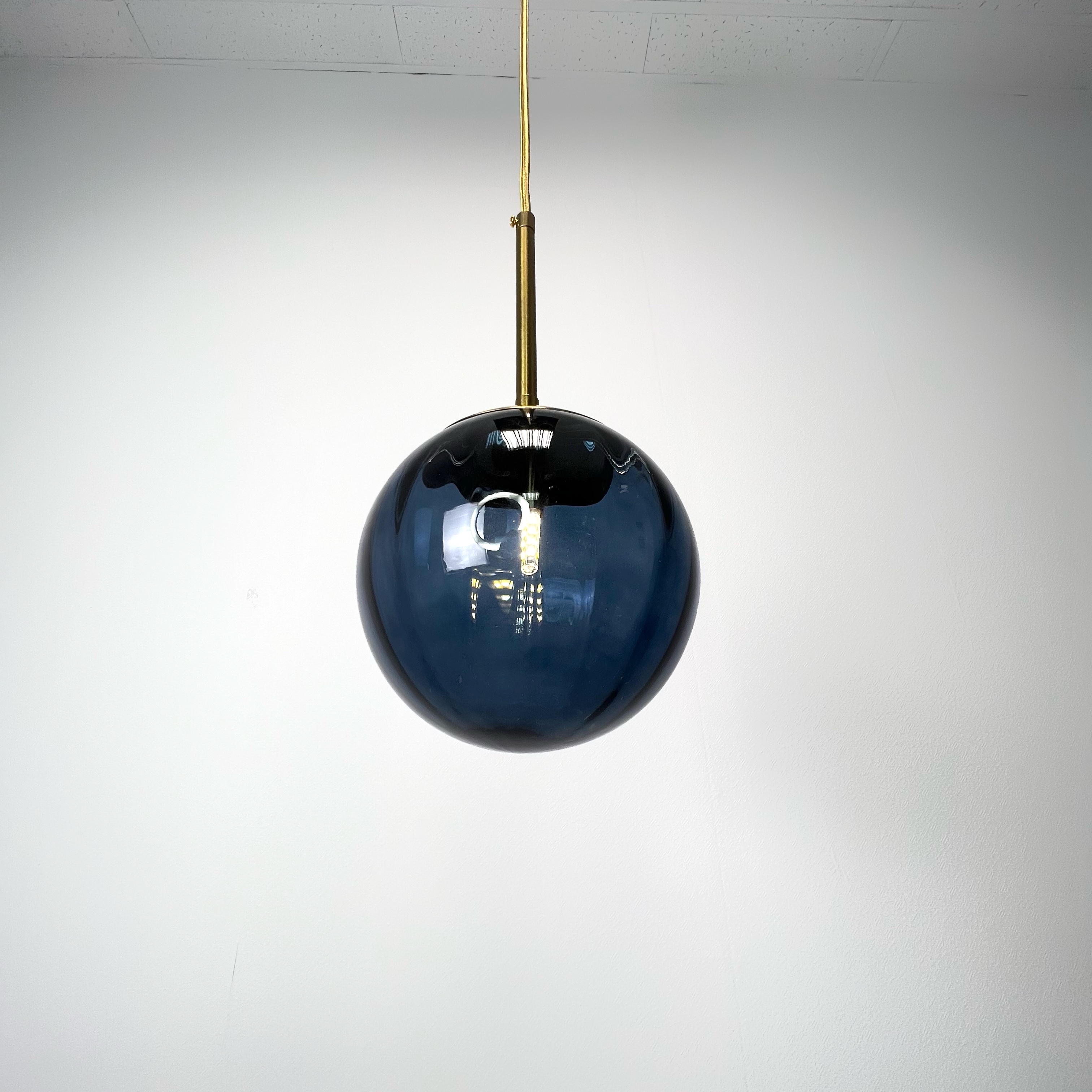 Подвесной светильник ASKA D200 Blue by ImperiumLoft