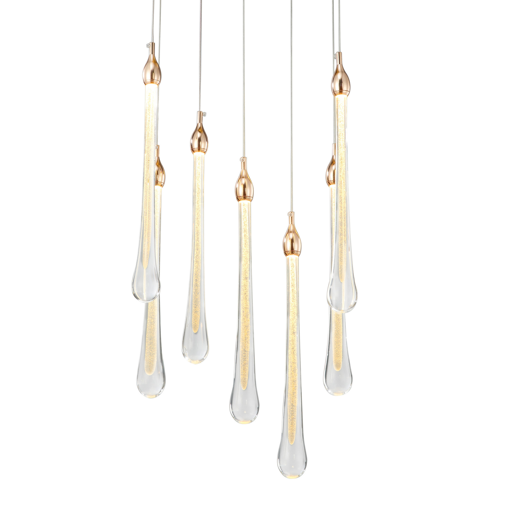 Подвесной светильник  Delight Collection Teardrop 7 gold