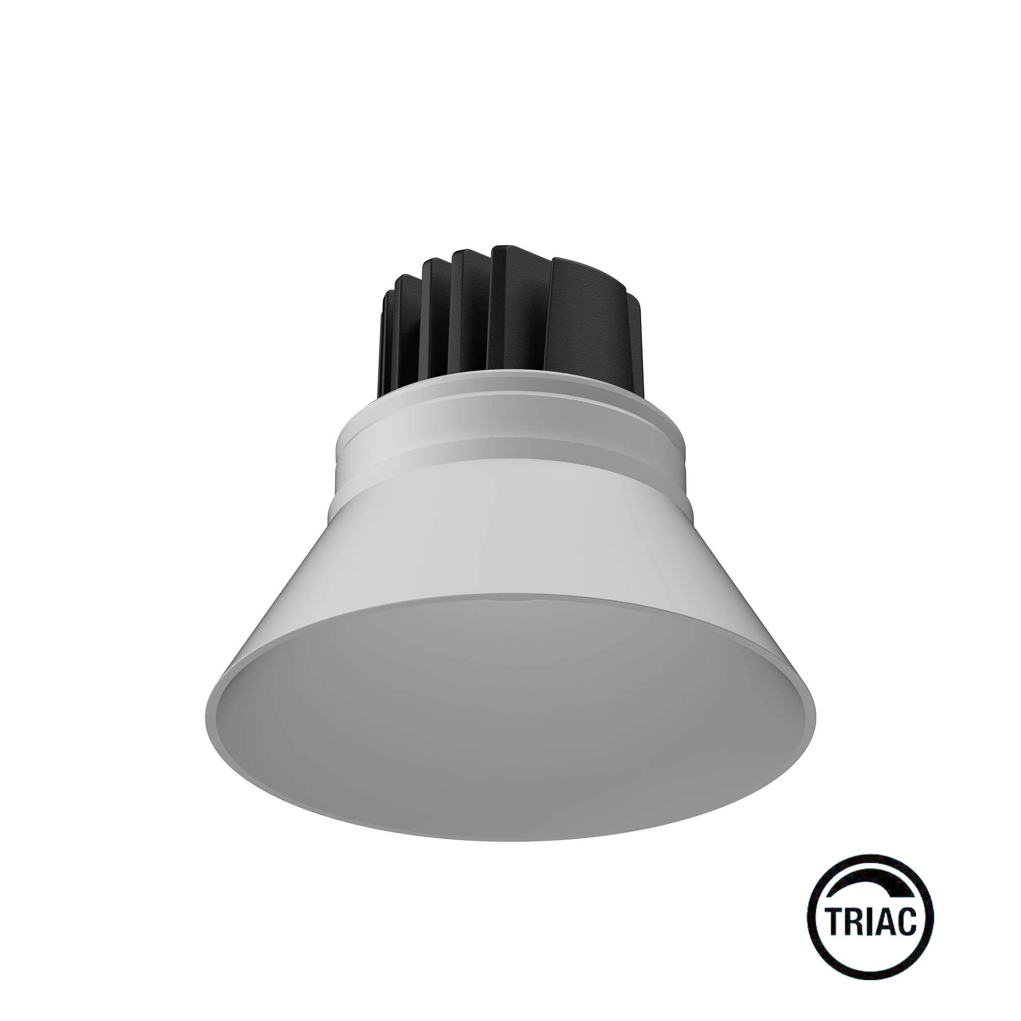 Встраиваемый светильник ELIOS BELL IP20 10W белый 15є 3000K TRIAC Faro