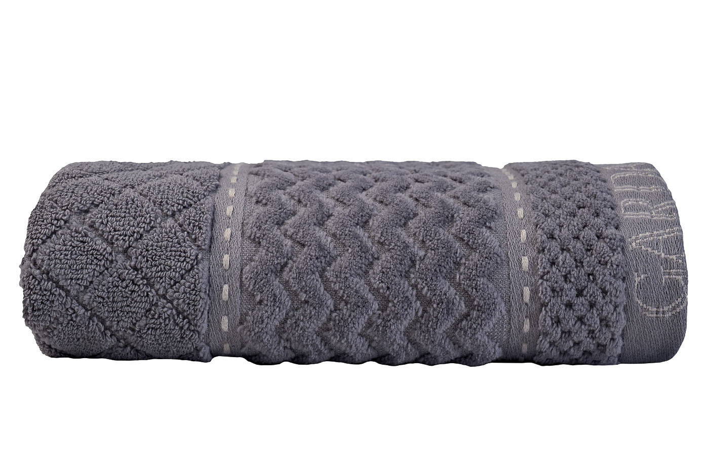 Полотенце "Наполи" 70*140 серое Garda Decor 119VAL-ARG70140-POL SER