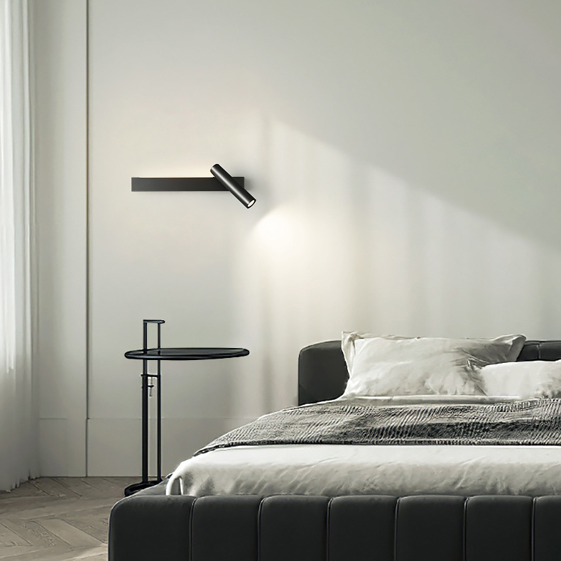 Настенный светильник JENIUS L40 Black Left by ImperiumLoft