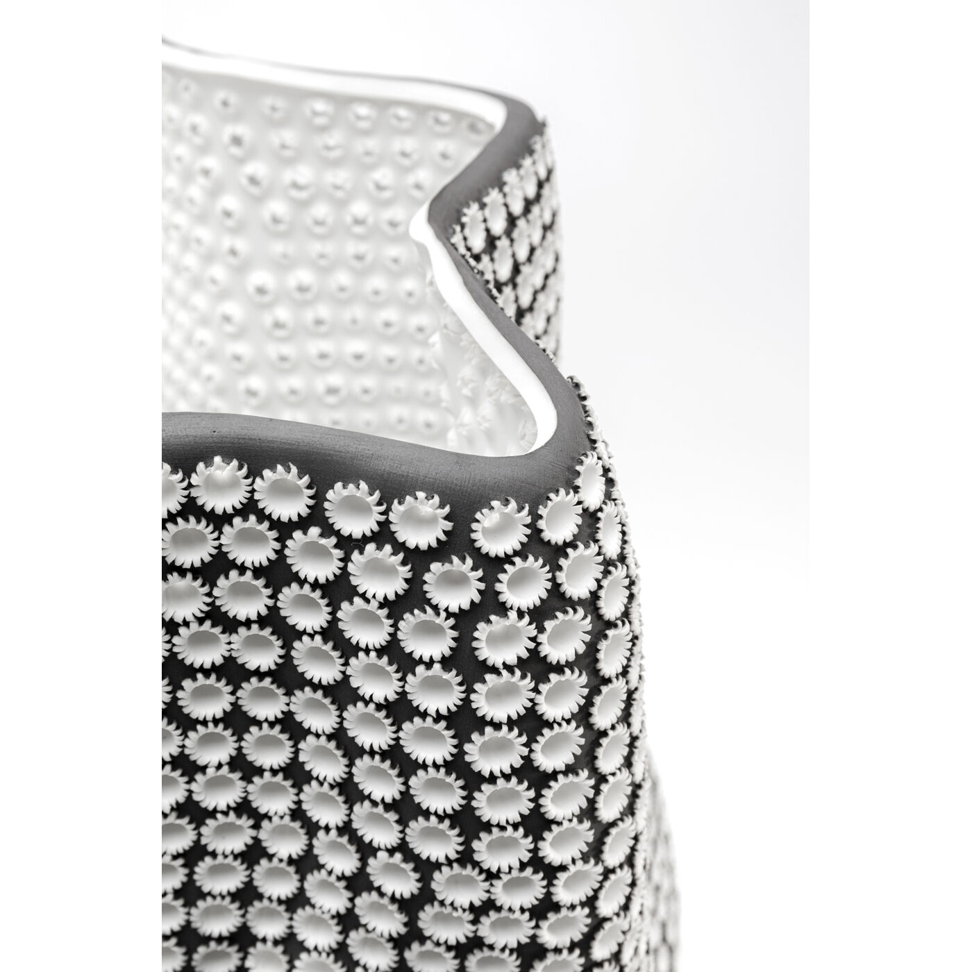 Ваза Anemone Black 43cm KARE 57501