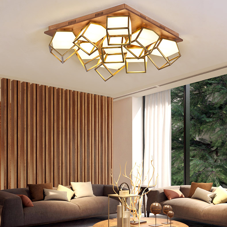 Потолочная люстра TANNING L4 by ImperiumLoft