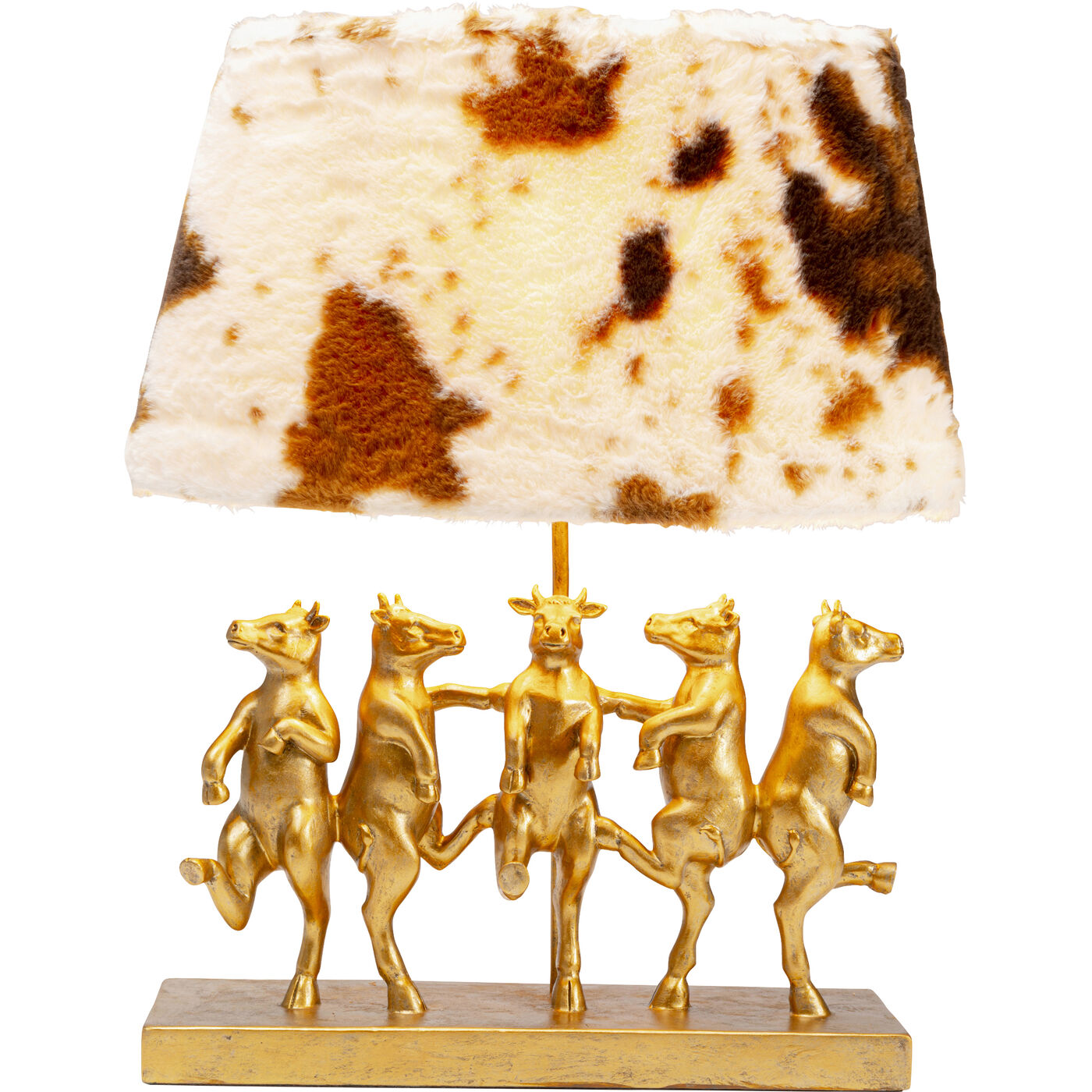 Светильник настольный Dancing Cows Fur 55cm KARE 58420