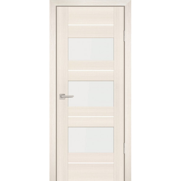 Межкомнатная дверь Graf PS-11 белый лакобель ЭшВайт Мелинга (1900 х 550)