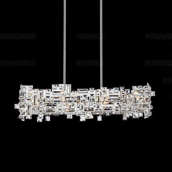 Реечный, рядный светильник MILLARD L100 Chrome by ImperiumLoft