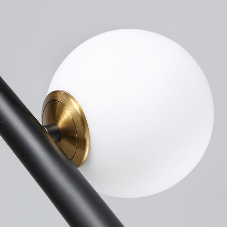 Подвесной Реечный Светильник Hakon L Черный By Imperiumloft