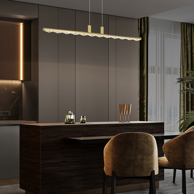 Подвесной светильник CARIA LONG L120,5 Black by ImperiumLoft