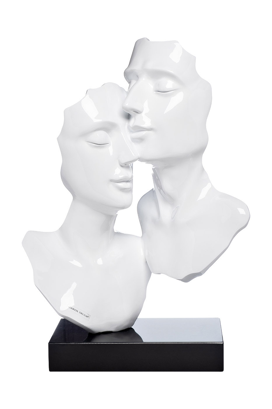 Статуэтка "Влюбленные" белая Garda Decor D6043