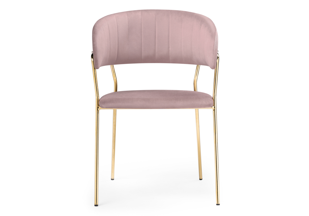 Стул Woodville Kamelia pink / gold 15321