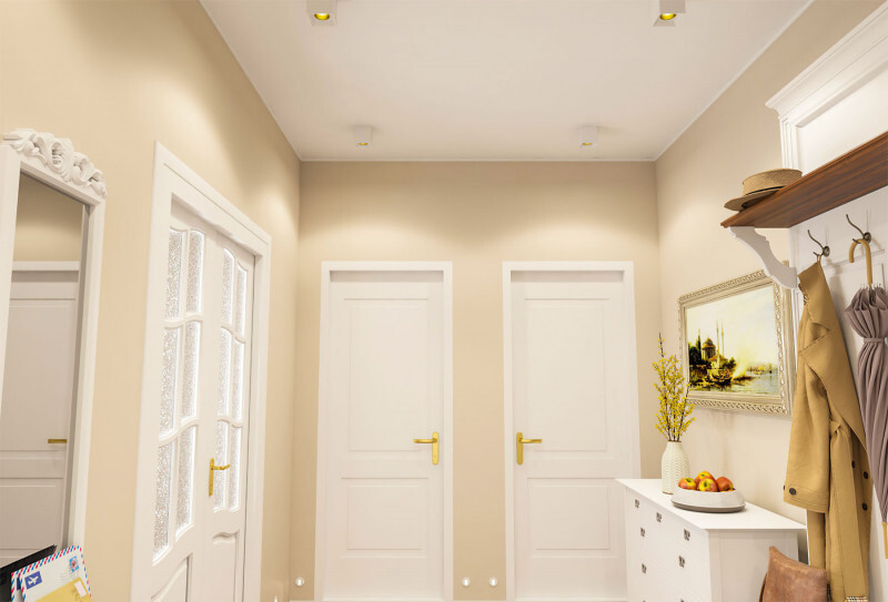 Накладной светильник Denkirs DK3080-WH+YE