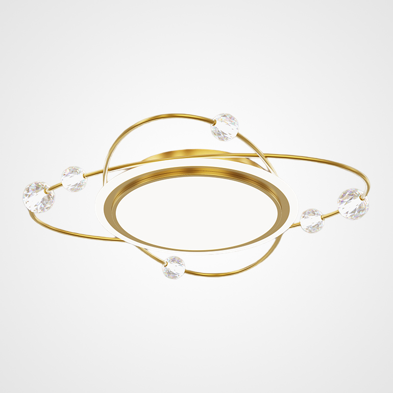 Потолочный светильник AMATIUS D85 Brass by ImperiumLoft